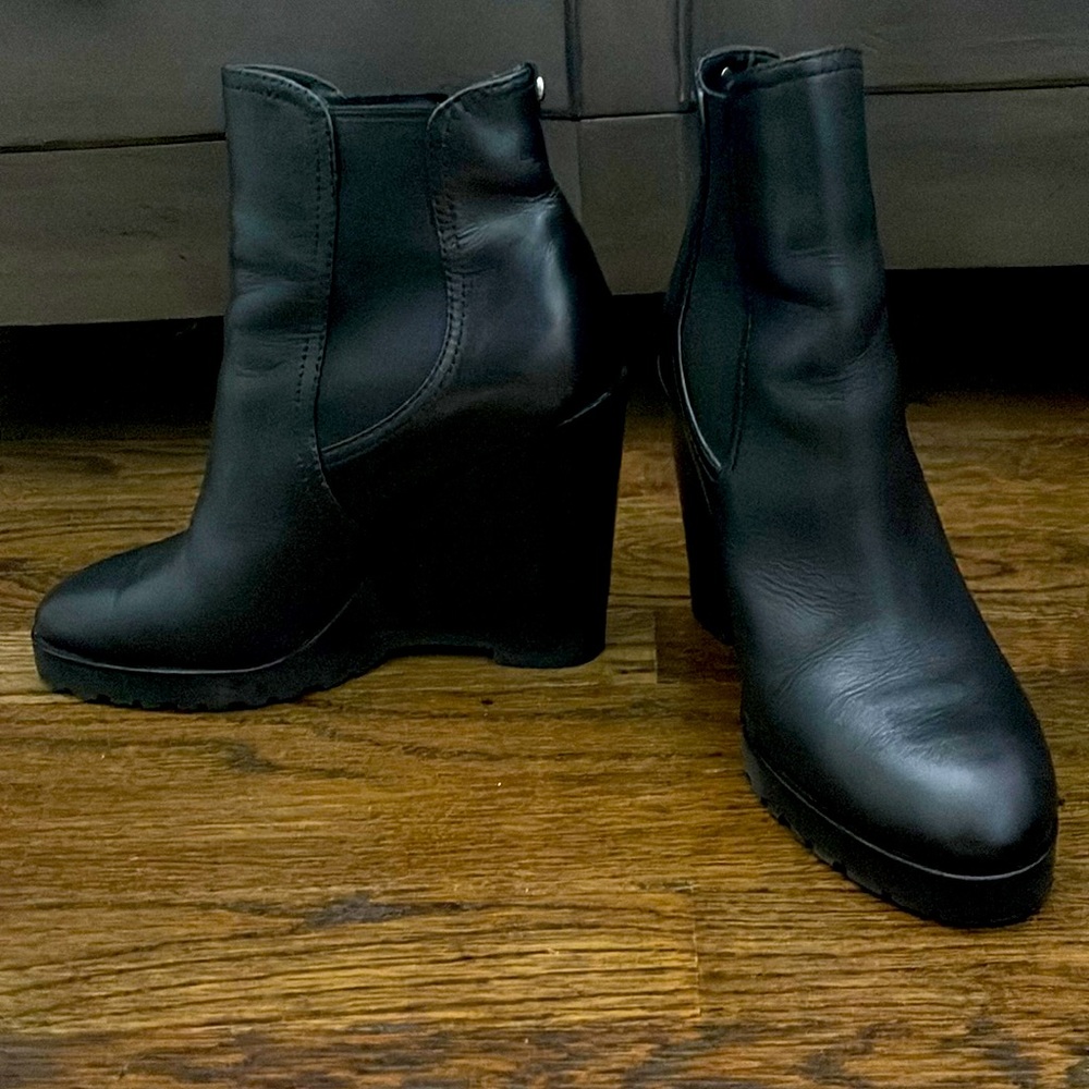 Michael Kors wedge military boot